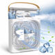 Portable USB Air Conditioner Fan with LED & Mist