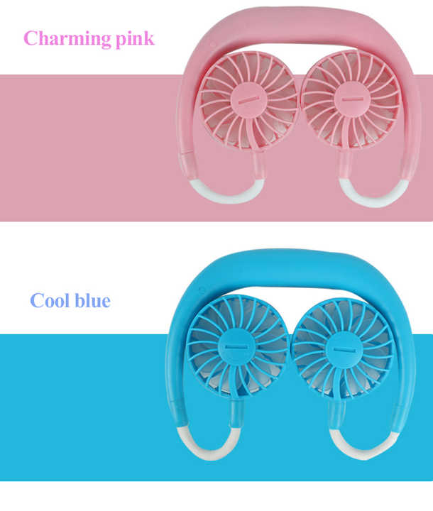 Sports Summer Neck Fanusb Rechargeable