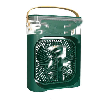 Portable USB Air Conditioner Fan with LED & Mist