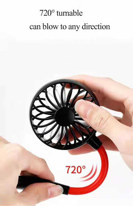 Sports Summer Neck Fanusb Rechargeable