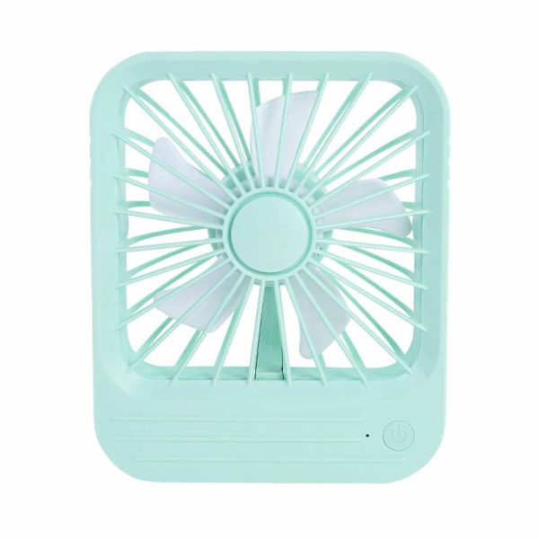 Mini USB Desk Fan – Quiet, Rechargeable, Portable